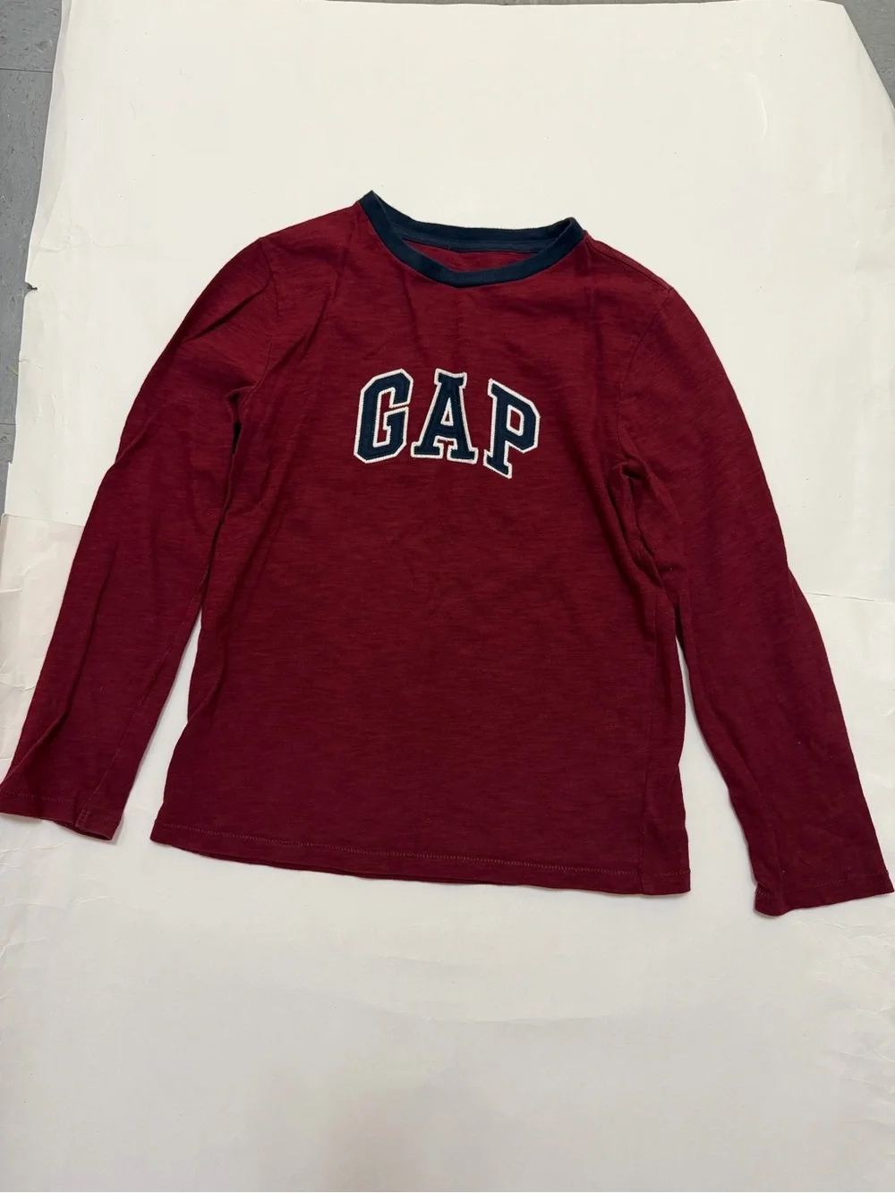 GAP Kids Colorblock Tee & Jogger Bundle - Yellow, Maroon, Red, Gray